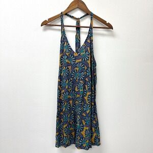 Princesse Tam‎ Tam Tropical Print Halter Dress Multicolor XXS
